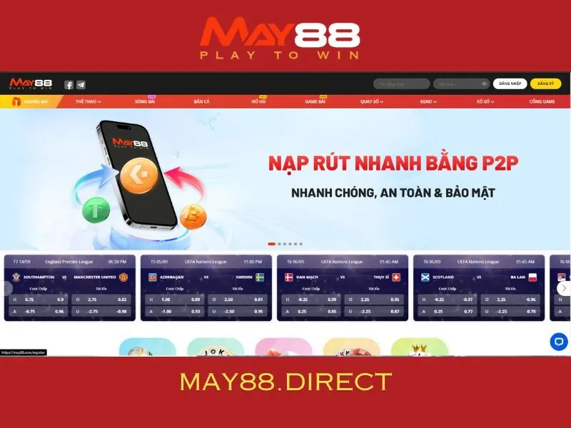 Nhà cái May88 cá cược thể thao online hàng đầu 2024 Nhà cái May88 cá cược thể thao online hàng đầu 2024